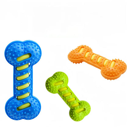 Dog Chew Toy – Resistant & Teeth-Cleaning TPR Rubber Stick