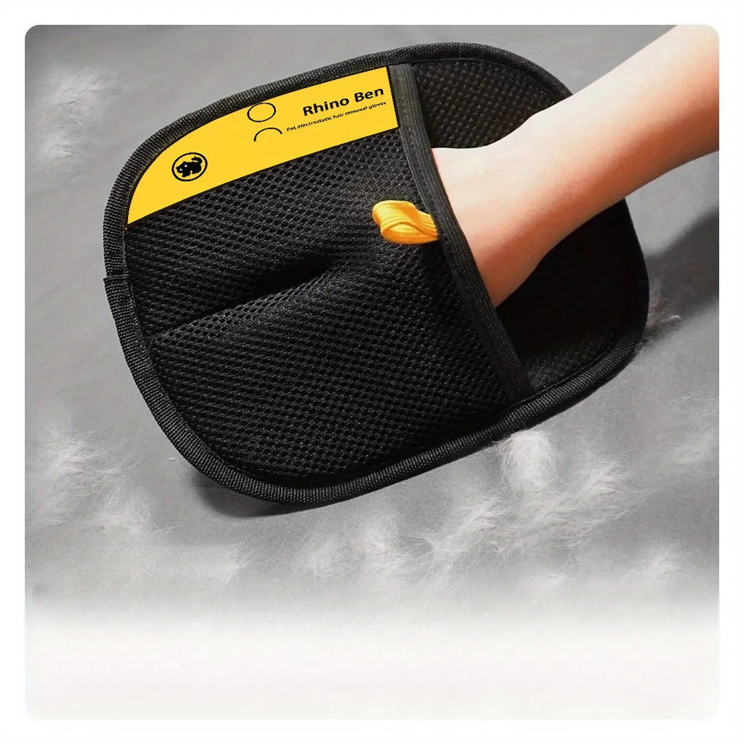 The Magic Glove – Double-Sided Grooming Glove for Cats & Dogs