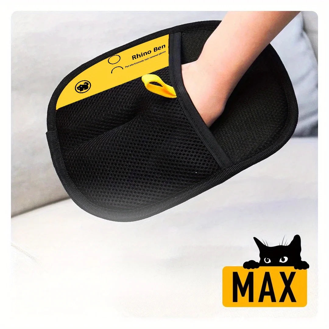 The Magic Glove – Double-Sided Grooming Glove for Cats & Dogs