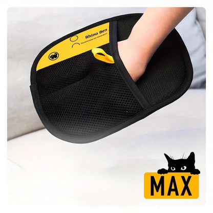 The Magic Glove – Double-Sided Grooming Glove for Cats & Dogs