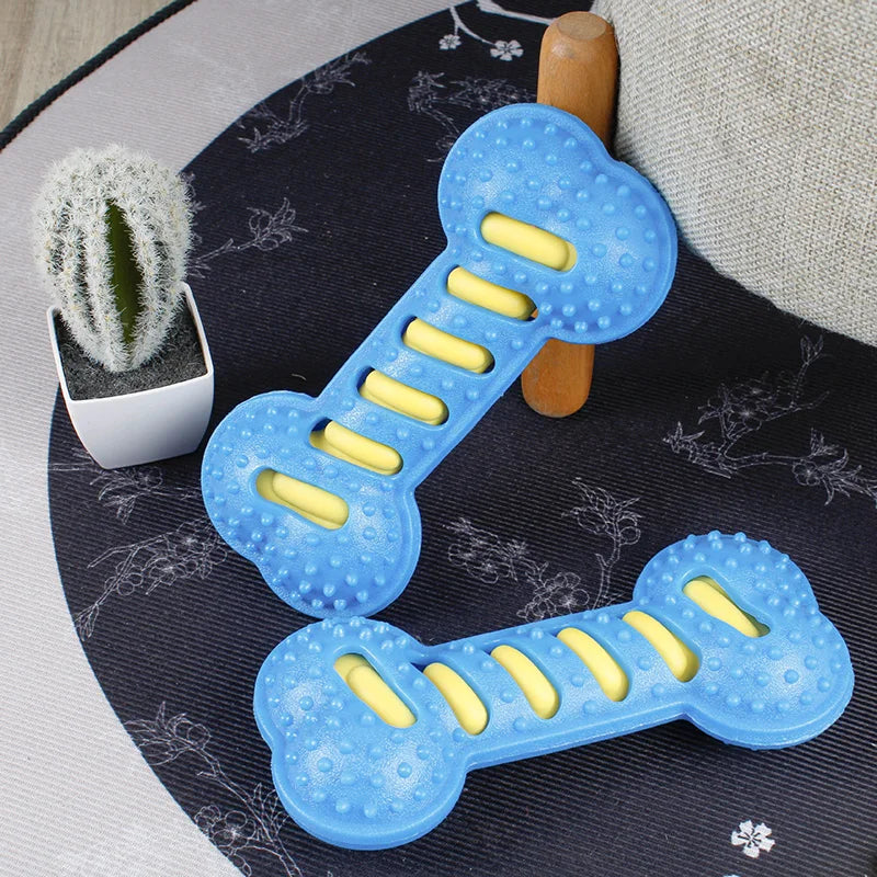 Dog Chew Toy – Resistant & Teeth-Cleaning TPR Rubber Stick